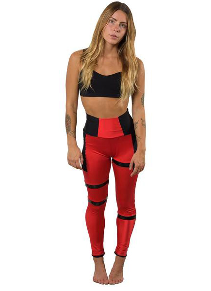 Deadpool Cosplay Costume Spandex Leggings 15070236